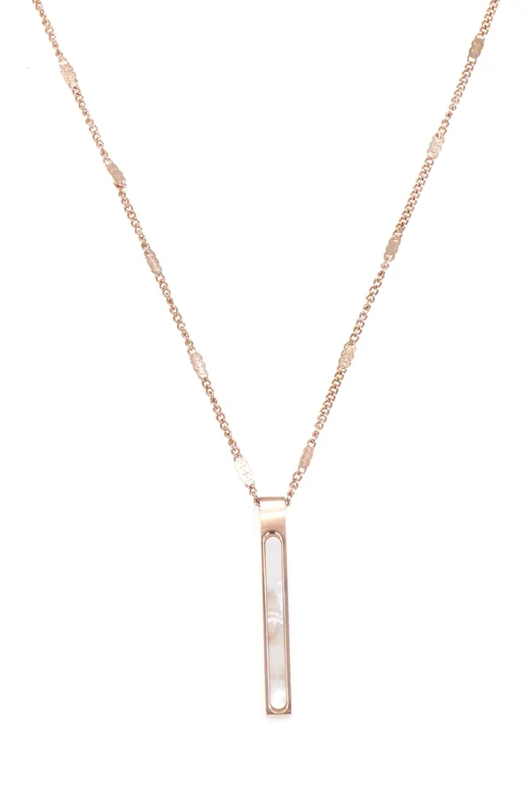 Gold_Rose_Gold_Square_Crystal_Shape_Necklace_Chain_For_Women