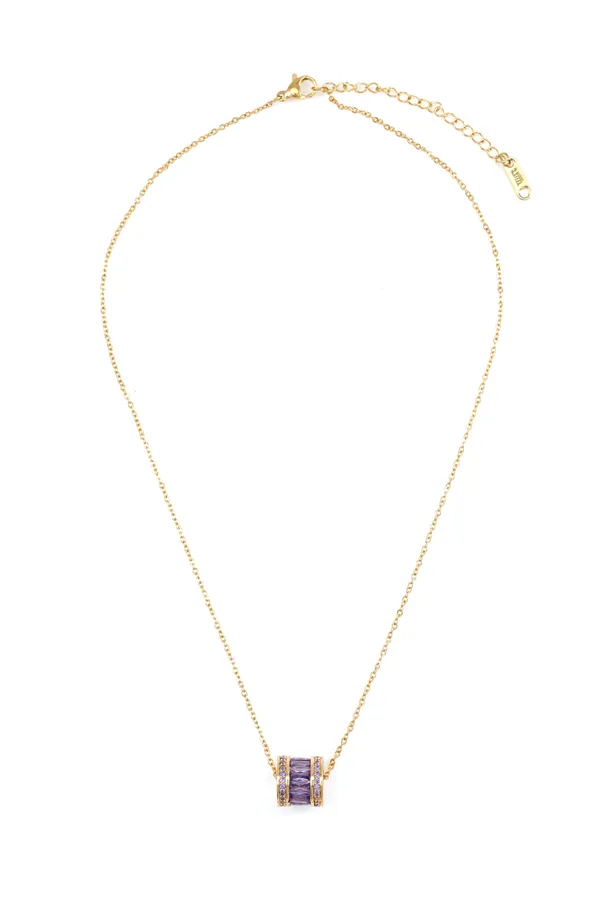 Gold_Purple_Crystal_Diamond_Necklace_Chain_For_Women