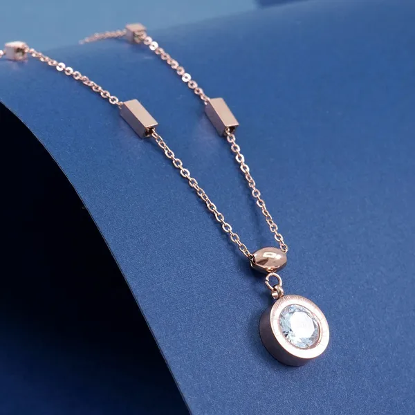 Gold_Rose_Gold_Round_Shape_Designer_Necklace_Chain_For_Women