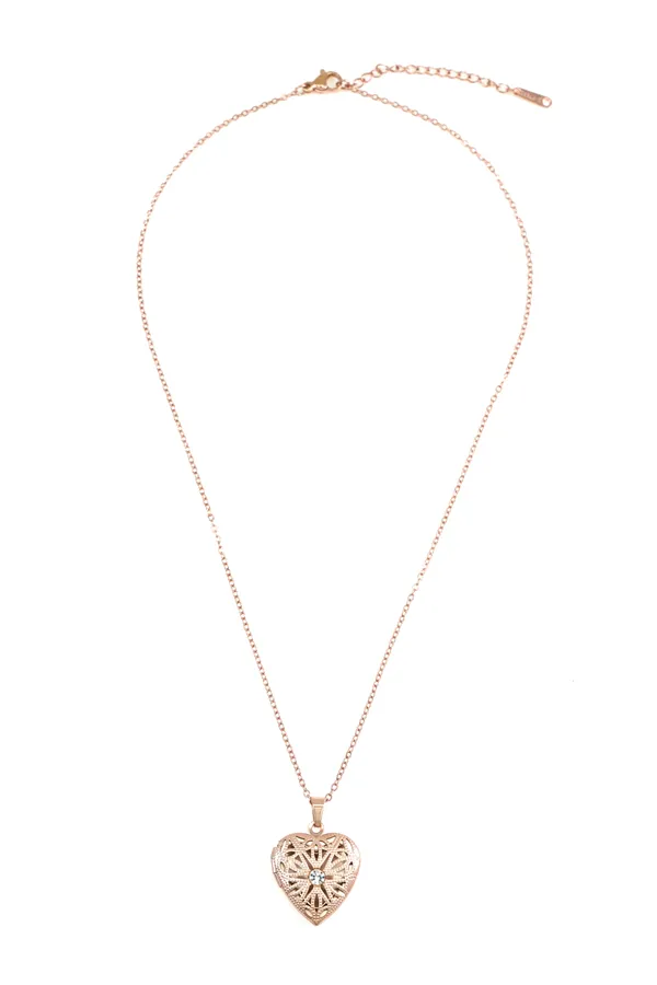 Gold_Rose_Gold_Heart_Shape_Necklace_Chain_For_Women