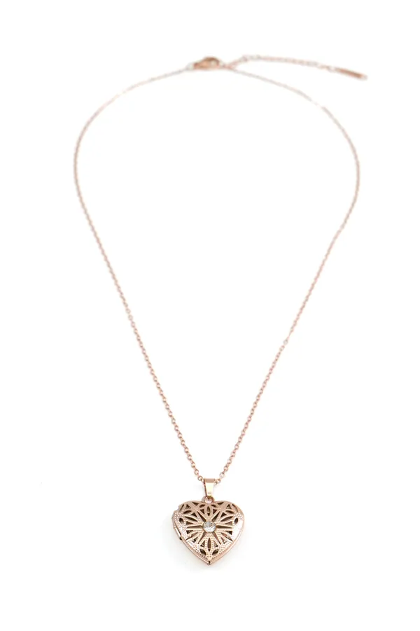 Gold_Rose_Gold_Heart_Shape_Necklace_Chain_For_Women