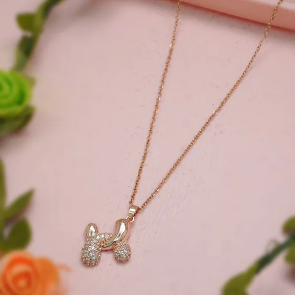 Gold_Charm_In_Rose_|_Zirconia_Chain_Pendent_For_Women