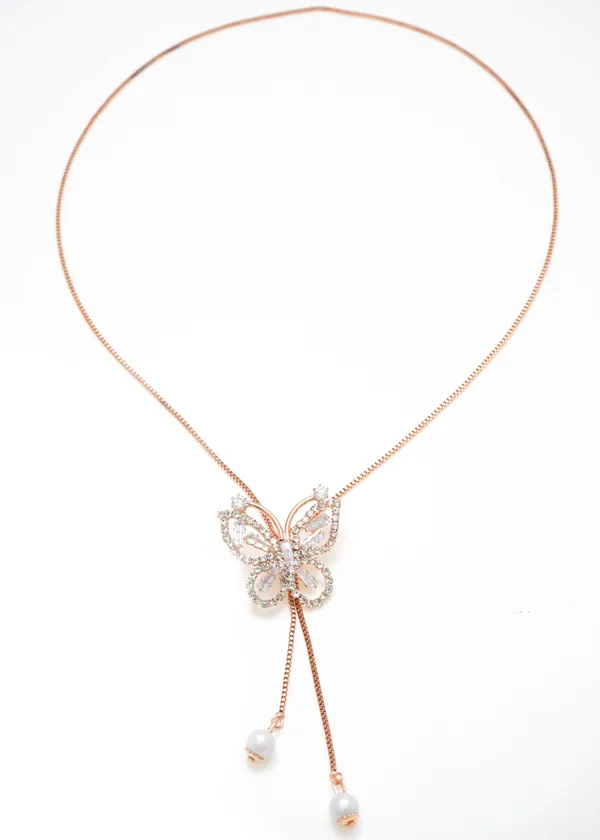 Gold_Designer_Butterfly_Shape_Ad_Diamond_Studs_Trendy_Necklace_For_Women