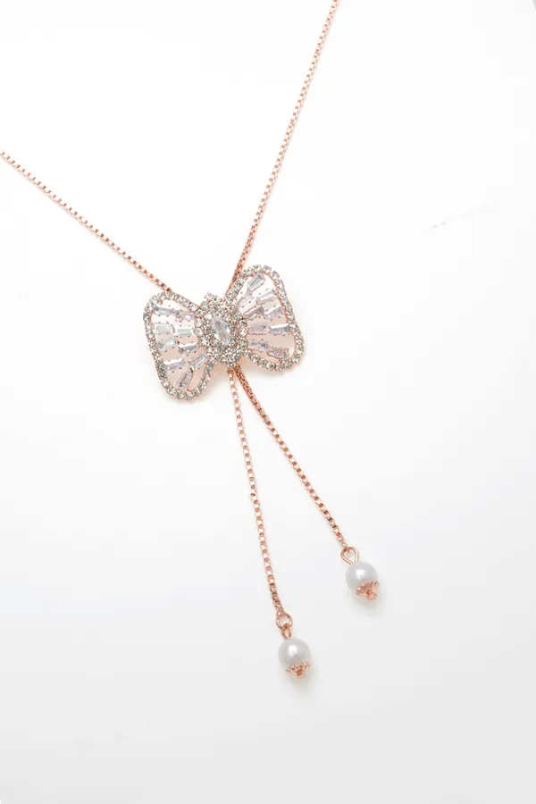 Gold_Charming_Ad_Diamond_Studs_Necklace_Set_For_Women