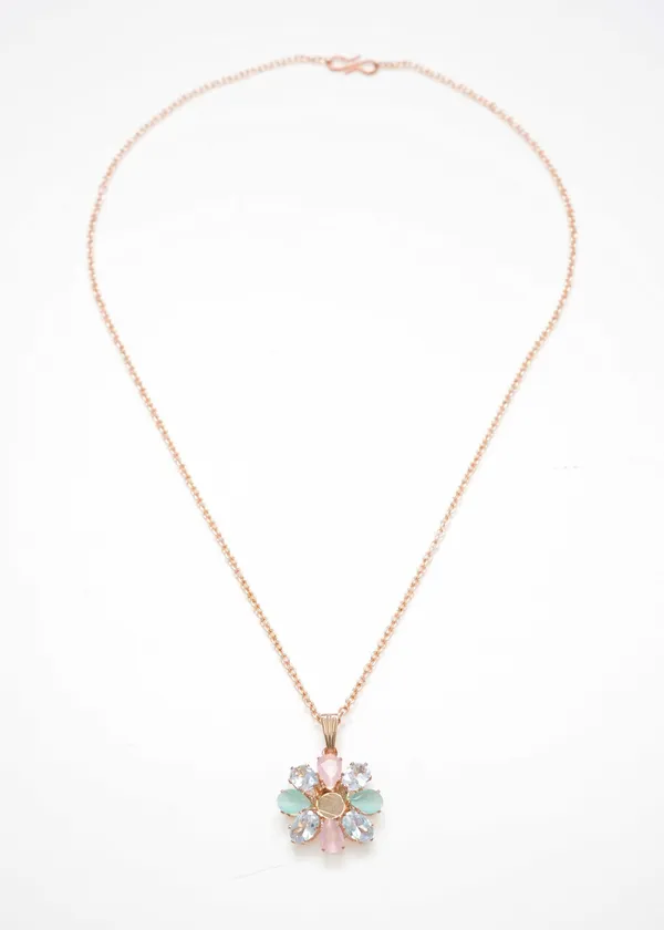 Gold_Adorable_Ad_Diamond_Studs_Necklace_Set_For_Women