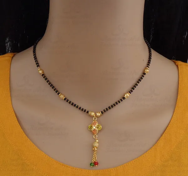 Gold_22K_Plated_Floral_Mangalsutra_For_Women