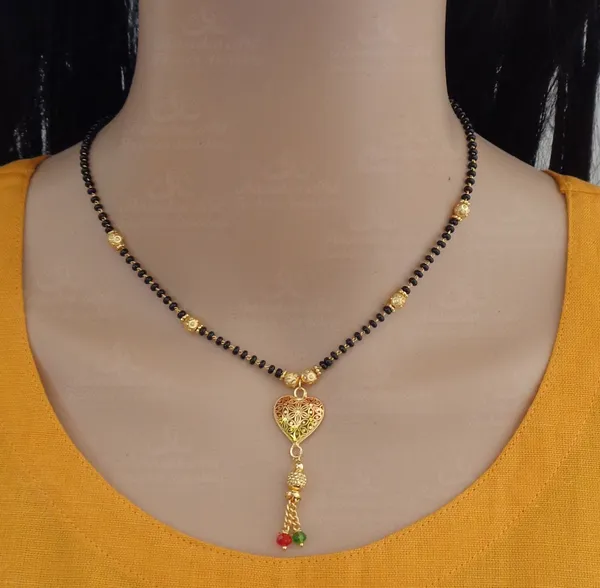 Gold_22Ken_Floral_Mangalsutra_For_Women