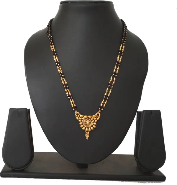 Stylish_Gold_Plated_Mangalsutra__|_22_K_Gold_Plated