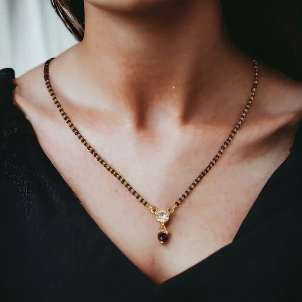 Gold_Simple_Dimond_Gold_Plated__Mangalsutra_For_Women