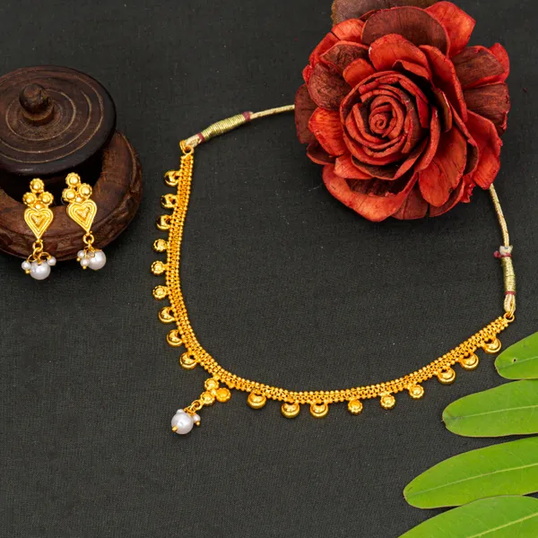 Gold_Designer_And_Stylish_Gold_Plated_Brass_Necklace_Set_For_Women