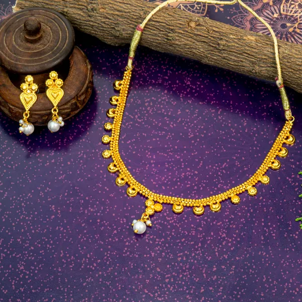 Gold_Designer_And_Stylish_Gold_Plated_Brass_Necklace_Set_For_Women