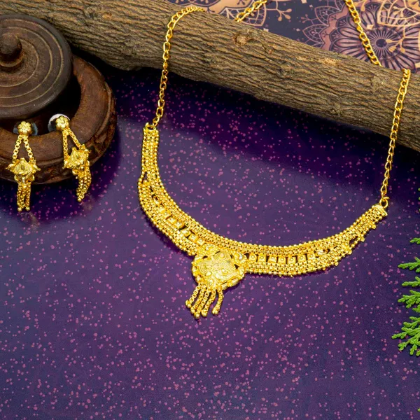 Gold_Handmade_Work_Designer_Brass_Gold_Plated_Jewellery_Set_For_Women