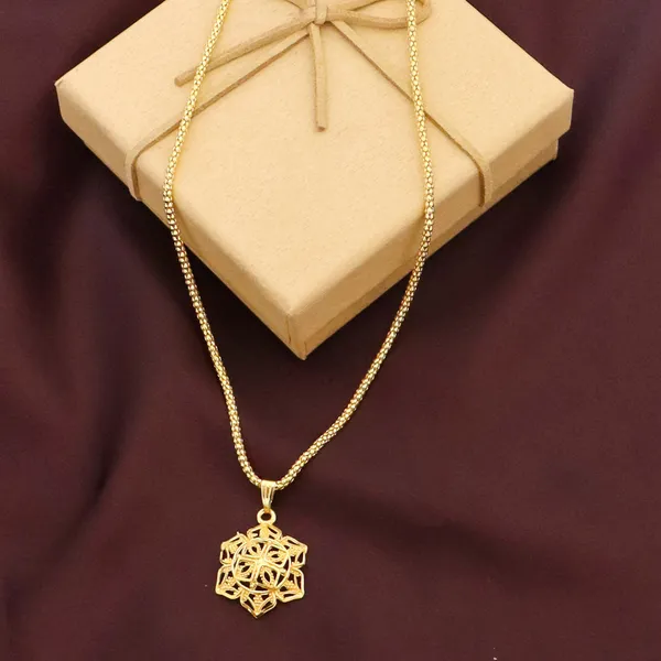 Gold_Trending_22K_Gold_Plated_Brass_Ad_Studs_Necklace_Pendant_For_Women