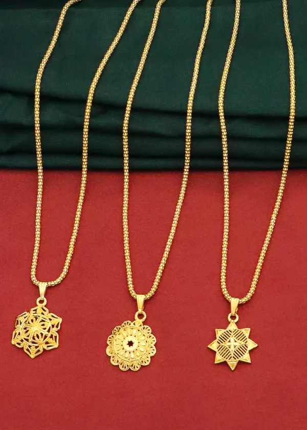 Gold_Latest_22K_Gold_Plated_Necklace_Chain_Pendant_For_Women