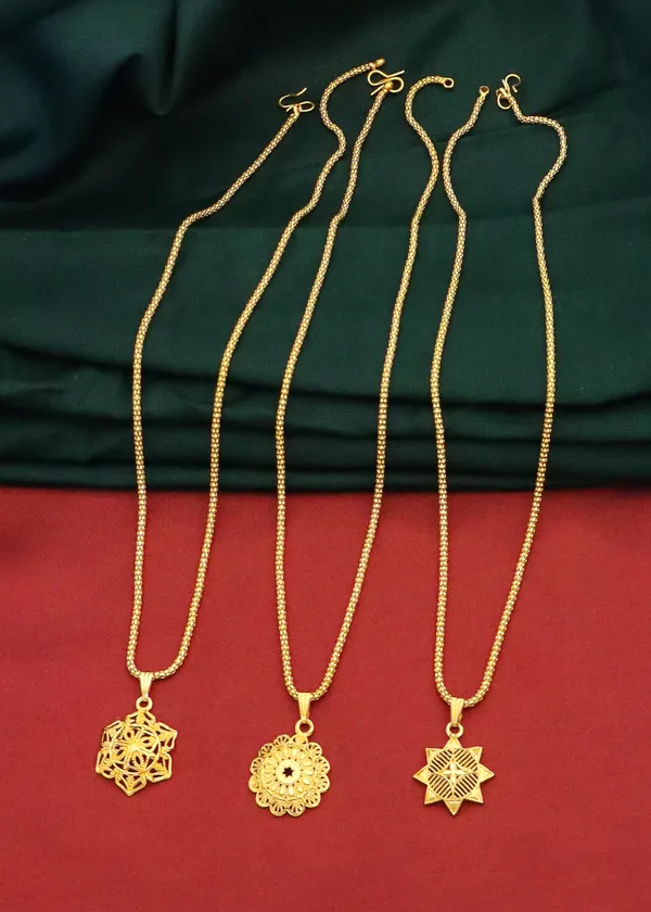 Gold_Latest_22K_Gold_Plated_Necklace_Chain_Pendant_For_Women