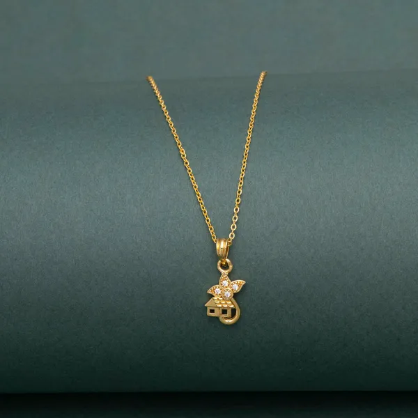 Gold_Fish_Home_And_Camera_Shape_Gold_Chain_Pendant_And_For_Women