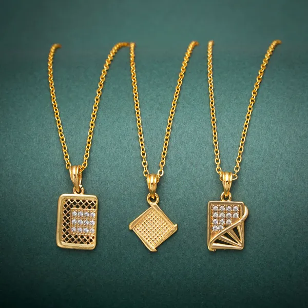 Gold_Plated_Square_Pendant_Chains_For_Daily_Wear,_Perfect_And_For_Women