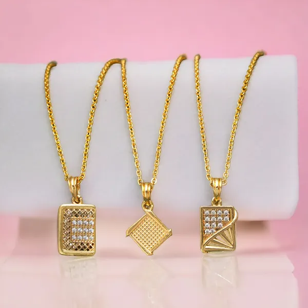 Gold_Plated_Square_Pendant_Chains_For_Daily_Wear,_Perfect_And_For_Women