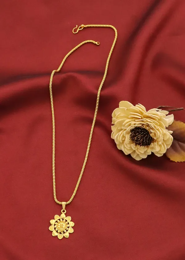 Gold_Beautiful_Gold_Plated_Necklace_Chain_Pendant_For_Women