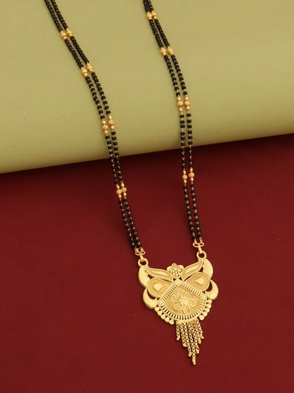 Gold_Traditional_Gold_Plated_Long_Mangalsutra_-_Pack_Of_2_For_Women