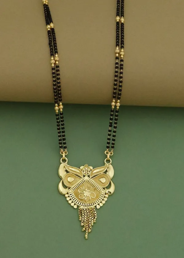 Gold_Traditional_Gold_Plated_Long_Mangalsutra_-_Pack_Of_2_For_Women