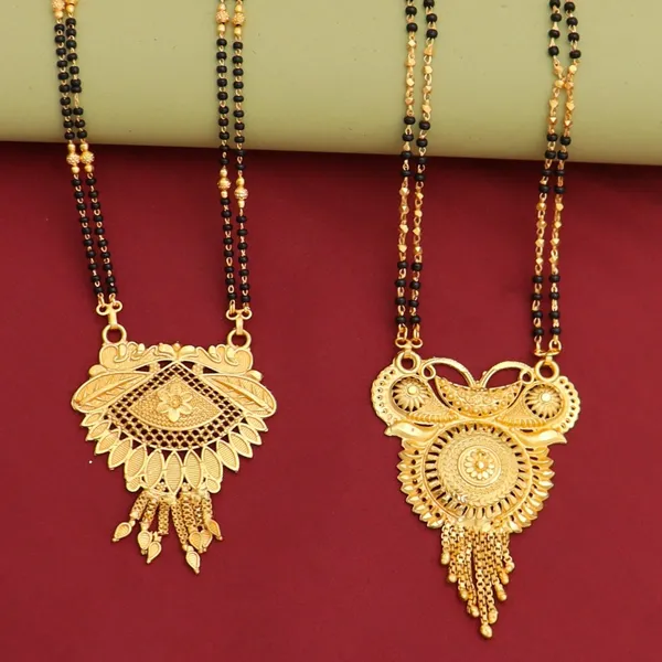 Gold_Traditional_22K_Gold_Plated_Brass_Long_Mangalsutra_-_Pack_Of_2_For_Women
