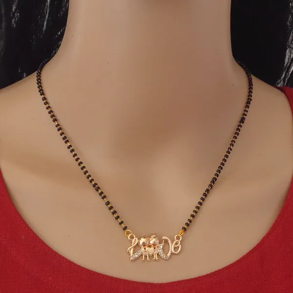 Gold_Luxurious_Simple_Black_Beads_Love_Pendant_Mangalsutra_For_Women