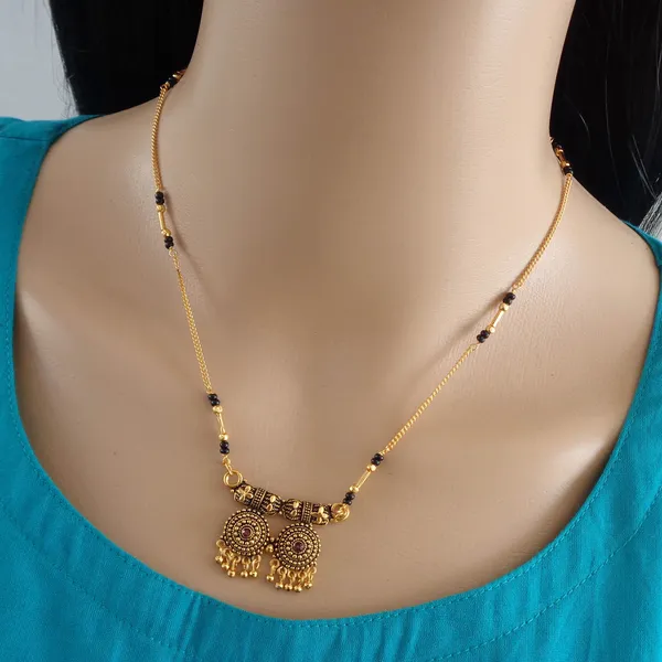 Gold_Timeless_22K_Gold_Plated_Simple_Mangalsutra__For_Women