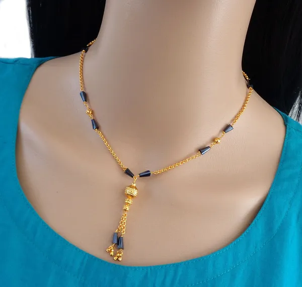 Gold_Golden_Beaded_Charm_|_Necklace_Chain_For_Women