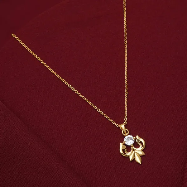 Gold_God_Sikh_Khanda_Chain_Pendant_(Pendant_With_Chain)_For_Men_&_Pure_Gold_Plated_Punjabi_Symbol_Chain_Locket_For_Women