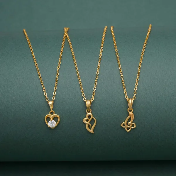 Gold_Charming_And_Stunning_Gold_Plated_Necklace_Chain_Pendant_For_Women