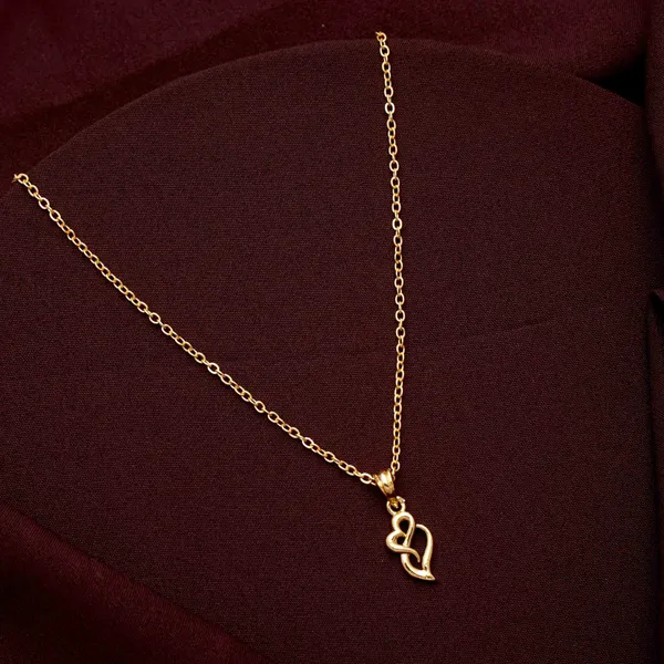 Gold_Charming_And_Stunning_Gold_Plated_Necklace_Chain_Pendant_For_Women