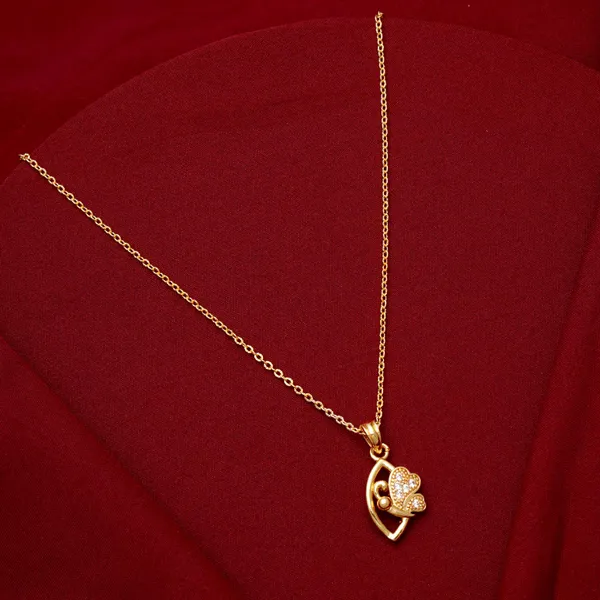 Gold_Butterfly_Star_And_Heart_Shape_Gold_Chain_Pendant_And_For_Women