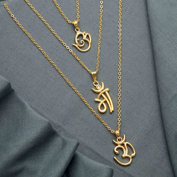 Gold_Om_And_Maa_Shape_Golden_Zircon_Pendant_With_Link_Chain_Pack_Of_3_For_Women