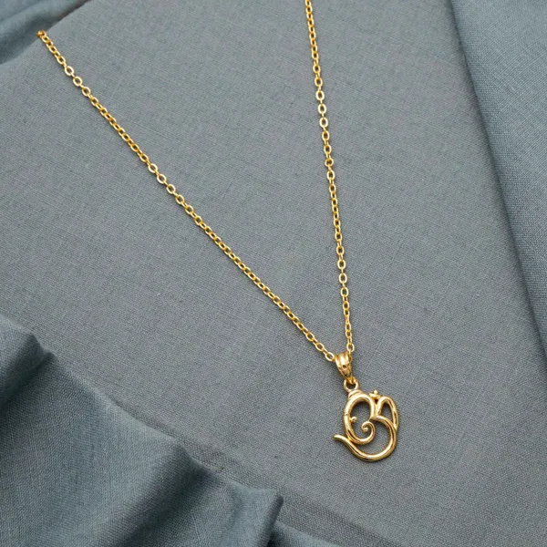 Gold_Om_And_Maa_Shape_Golden_Zircon_Pendant_With_Link_Chain_Pack_Of_3_For_Women