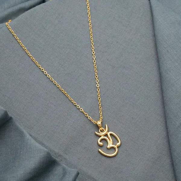 Gold_Om_And_Maa_Shape_Golden_Zircon_Pendant_With_Link_Chain_Pack_Of_3_For_Women