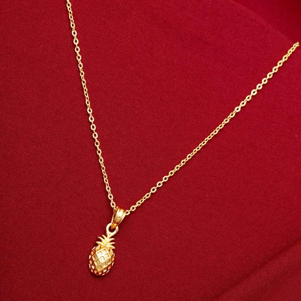 Gold_Butterfly_Heart_And_Pineapple_Shape_Golden_Zircon_Pendant_With_Link_Chain_Pack_Of_3_For_Women