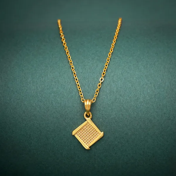 Gold_Daily_Wear_Waterproof_Tarnish_22K_Gold_Plated_Resistant_Necklace_For_Women