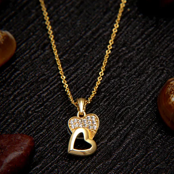 Gold_Daily_Wear_Stylish_22K_Gold_Plated_Necklace_Chain_Pendent_For_Women