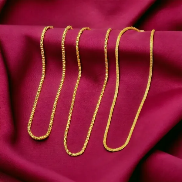 Gold_Set_Of_3_Everyday_Wear_Chains_And_For_Women