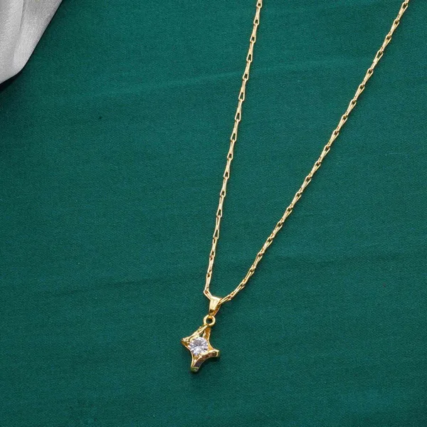 Gold_Designer_22K_Gold_Plated_Ad_Studs_Necklace_Chain_For_Women