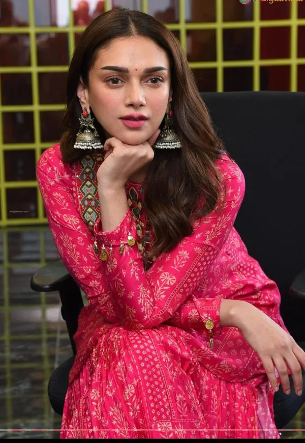Rani_Pink_Rayon_Slub_Embroidered_Kurti_with_Sharara_Set_|_For_Women