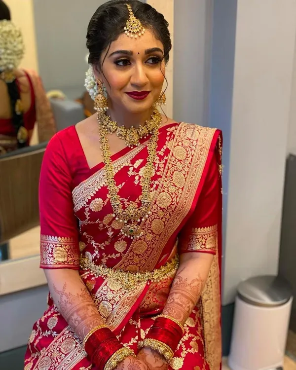 Banarasi saree for bride with price cheap