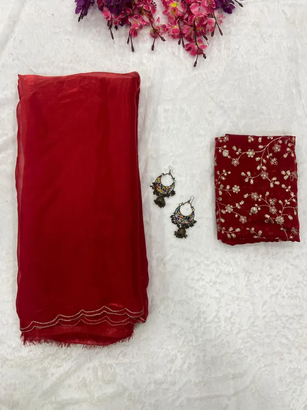 RED_SOFT_JIMMY_CHOO_EMBROIDERED_SAREE
