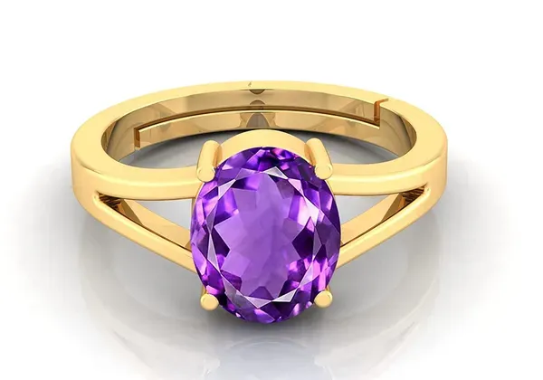 Purple_Amethyst_Stone_Created_Adjustable_Woman_&_Man_Katela_Ring_With_Lab_Certificate