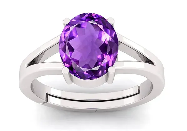 Purple_Amethyst_Stone_Created_Adjustable_Woman_&_Man_Katela_Ring_With_Lab_Certificate