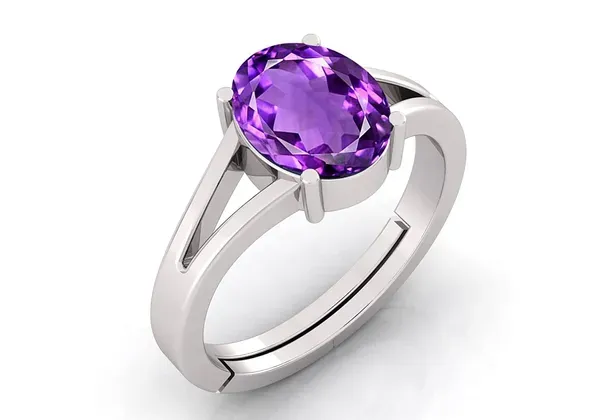 Purple_Amethyst_Stone_Created_Adjustable_Woman_&_Man_Katela_Ring_With_Lab_Certificate