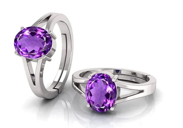 Purple_Amethyst_Stone_Created_Adjustable_Woman_&_Man_Katela_Ring_With_Lab_Certificate