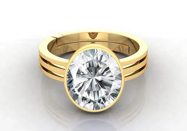 Gold_Zircon_Stone_Ashtadhatu_Adjustable_Ring_Rashi_Ratna_Created_For_Men_&_Women