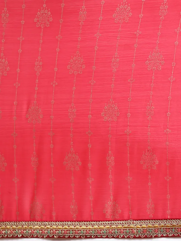 Pink_Zomato_Silk_Fancy_Border_with_Foil_Work_Saree
